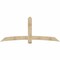 Ekena Millwork Bellingham Rough Sawn Timber Gable Bracket, Douglas Fir, 96"W x 40"H x 6"D x 6"F, 10/12 Pitch GBW096X40X0606BEL00RDF - alternate 1